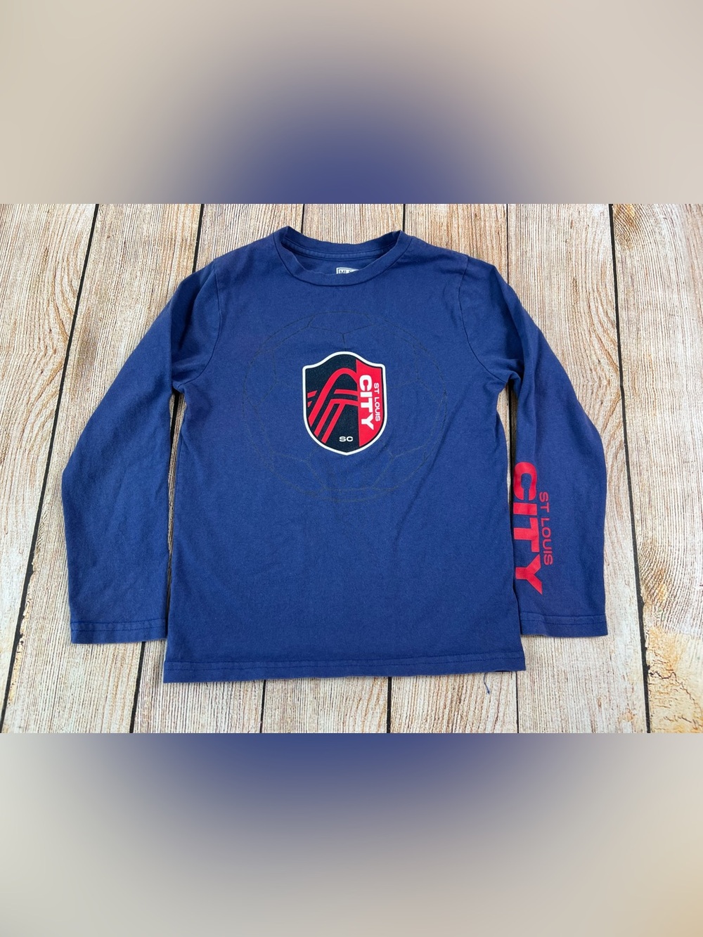 MLS St. Louis City SC Soccer Longsleeve Shirt Kids Size 5/6